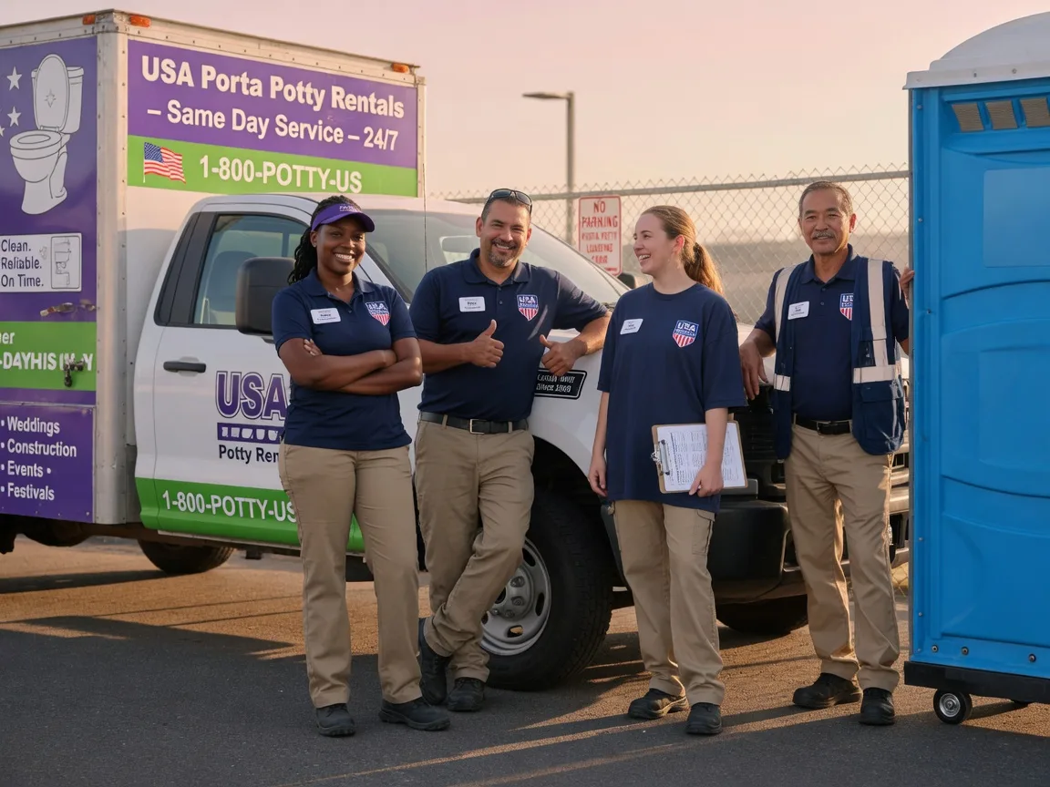 Porta Potty Rental company in Dowling, MI